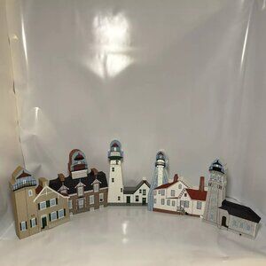 Cat's Meow Lighthouse Museums Of The Great Lakes Lot Of 5